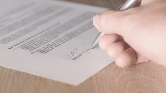 Sign on the Dotted Line: The Editing Contract