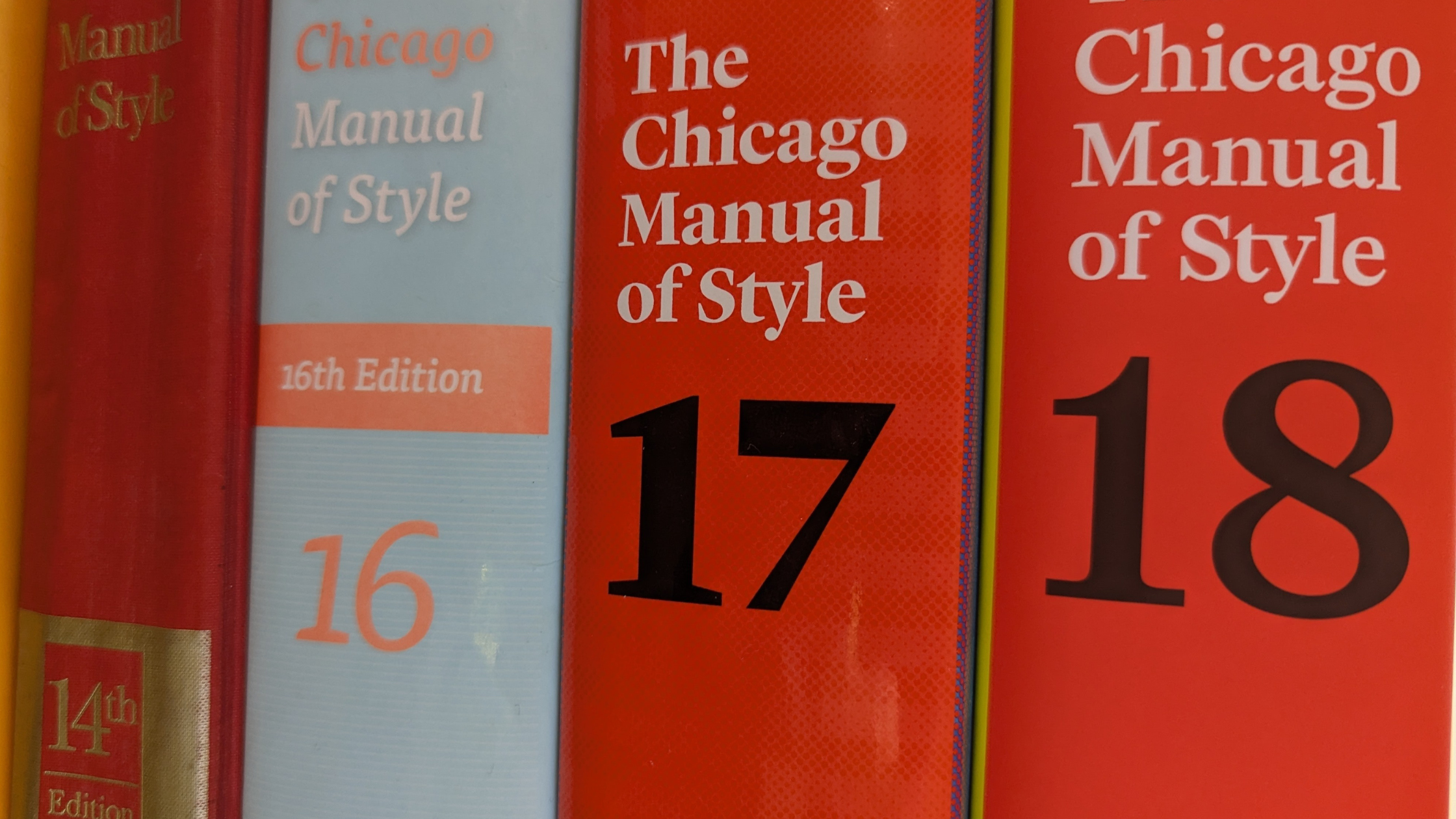 Castle Walls Update: New Edition of the Chicago Manual & Other News